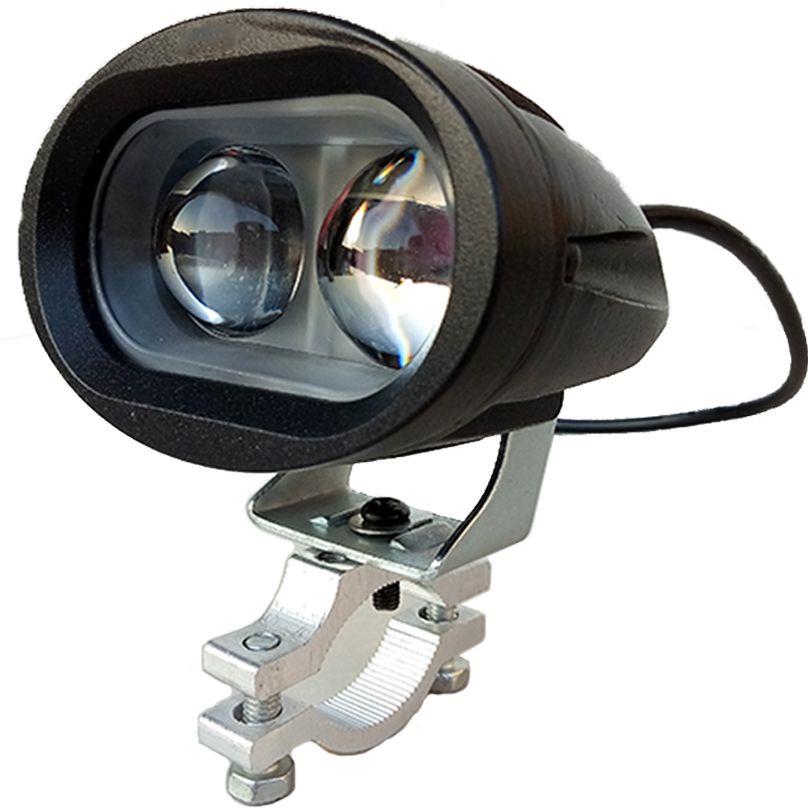 电动车灯电瓶车LED灯12v80v电摩托车灯车前大灯外置车灯