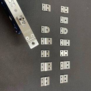 锁体导向片转接片多用转接头转换器加长锁片连接头四角垫片加宽条