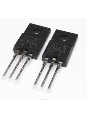全新 2SA1859A 2SC4883A A1859A C4883A TO-220F 180V 三极管对管