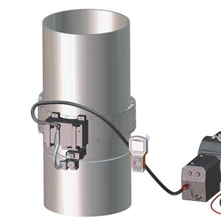 管桩端板自动焊机打桩管自动焊接机器人钢柱自动焊接机器人