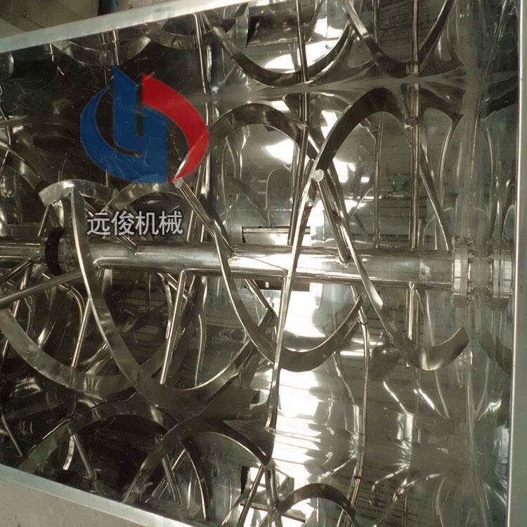 机奶生产不锈钢粉混合机 扩散圆筒卧式螺混合 高YJ品带质高质量