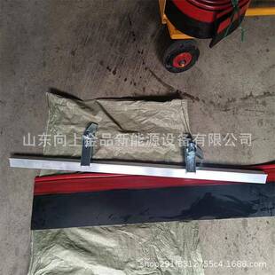 200*20防溢裙板夹持器角铝导料槽Y型挡煤皮聚氨酯橡胶板