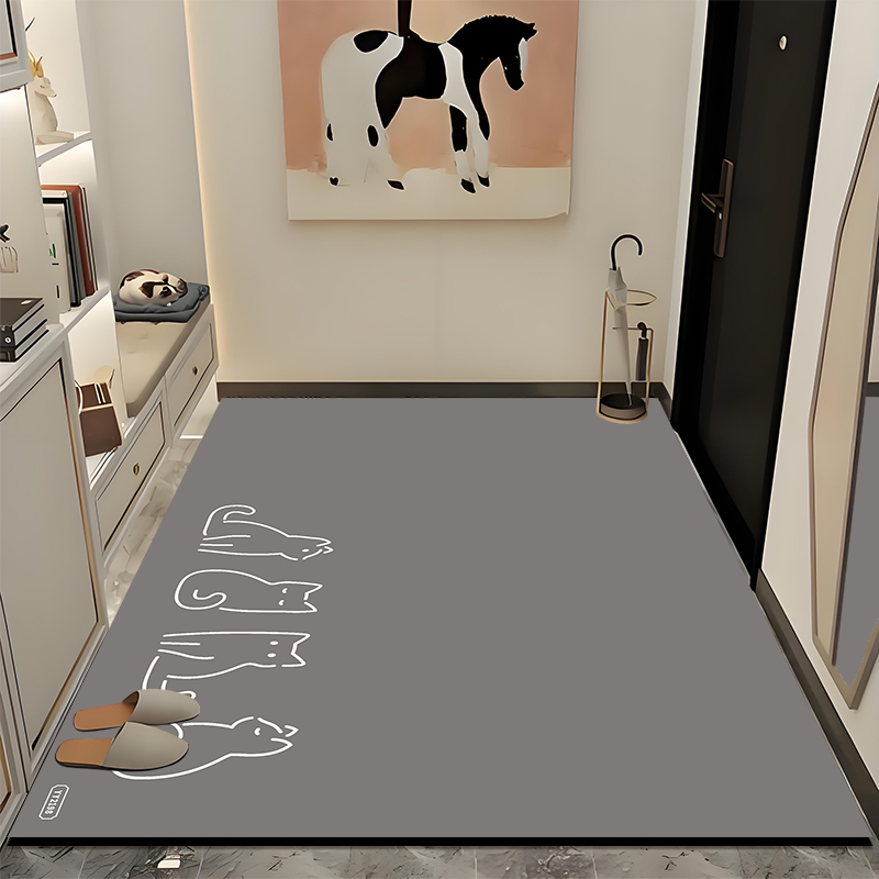 硅藻泥入户门地垫门垫入户地毯