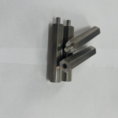 替代怡合达隔离柱 六角支柱RBE06-S12-L75非标机械加工