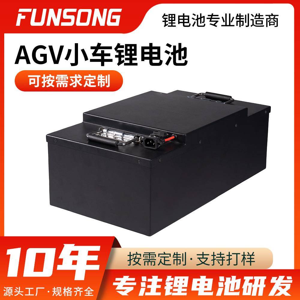 AGV动力锂电池48伏大容量锂电池24v搬运机器人无人车电动叉车电池