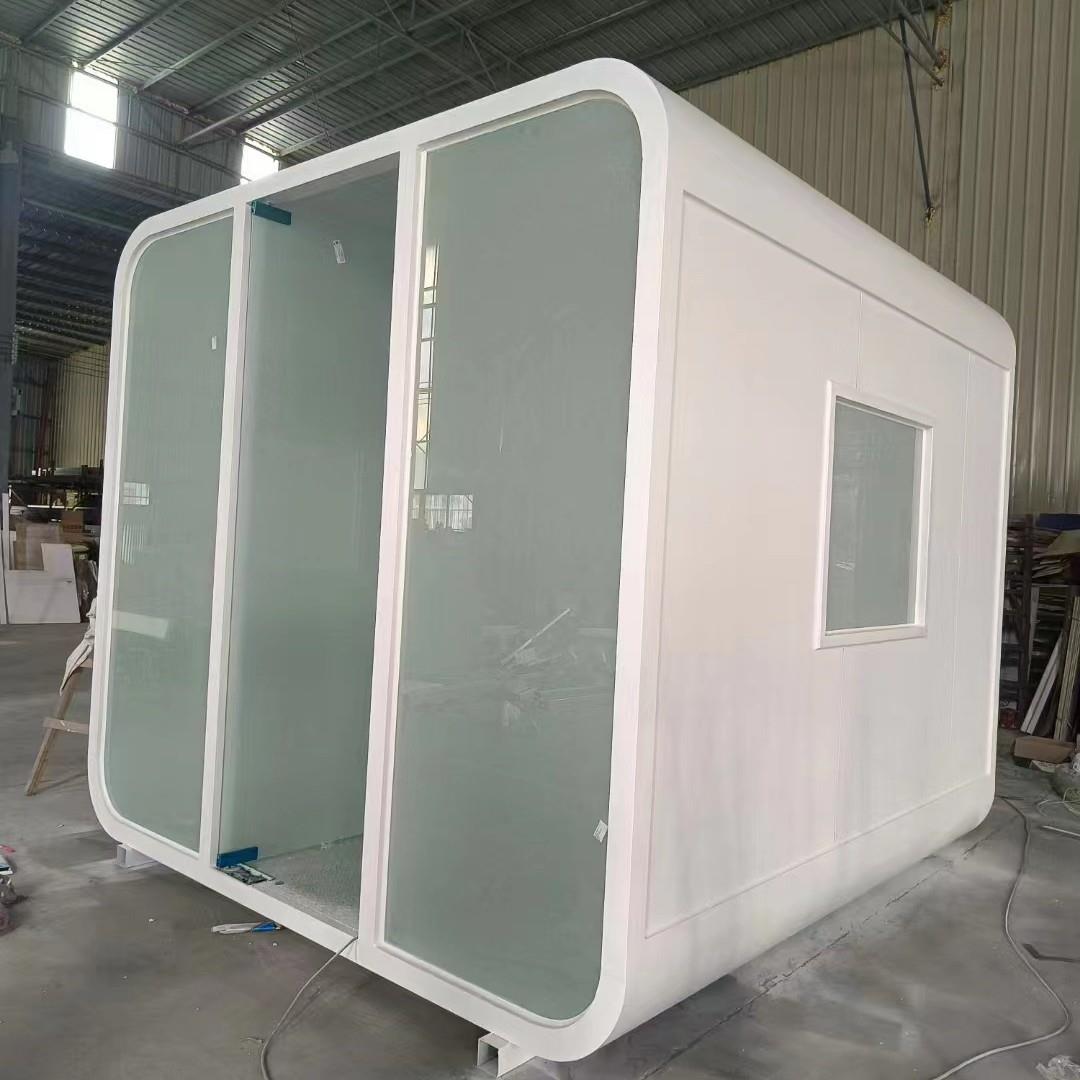 苹果仓直播静音房隔音舱网红休息办公室移动隔音房电话亭录音岗亭