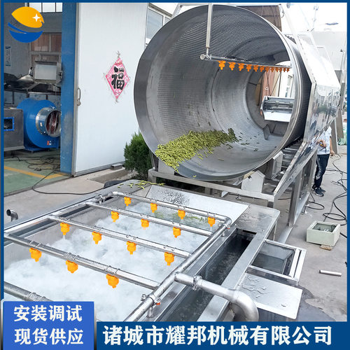 即食毛豆加工成套设备 吉林毛豆清洗生产线 洗毛豆花生机器