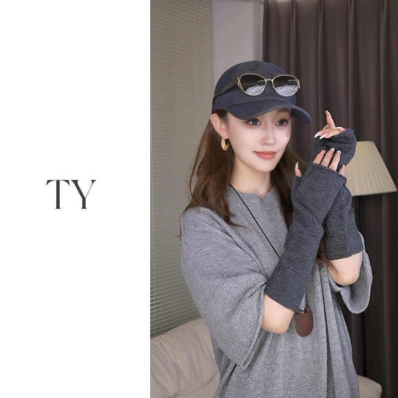 针织袖套手套保暖女日系长款百搭护臂纯色堆堆袖,服饰配件/皮带/帽子/围巾,防晒袖套,淘宝优惠券,粉丝福利购,淘宝优惠卷
