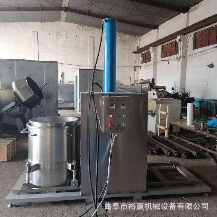 苹果鲜果压榨出汁机瓜子大豆挤压收油机工业用大功率液压压榨机
