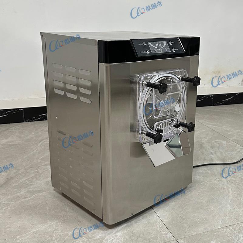 西餐厅水果圣代冰淇淋机门店适用硬冰淇淋机硬冰激凌成型机