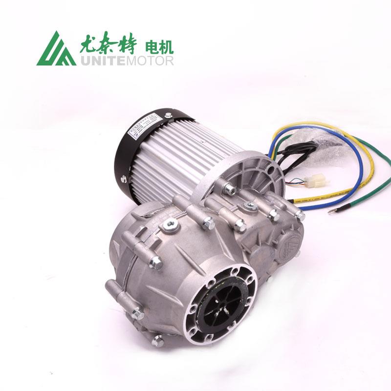 永磁直流无刷减速差速电机BM1424HQF-14BA电动重型三轮车