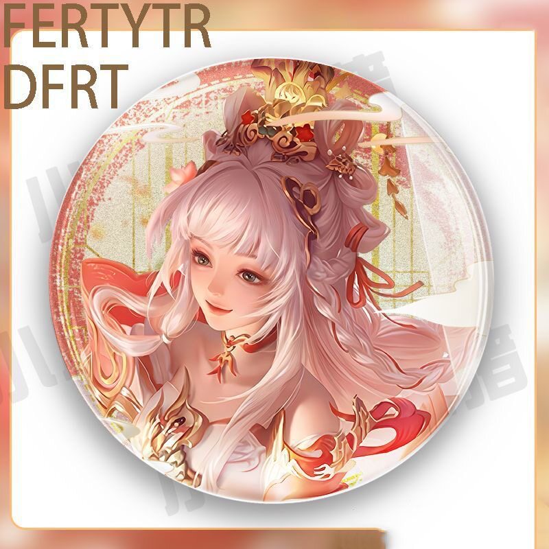 西施狄仁杰彩虹镭射吧唧周边徽章