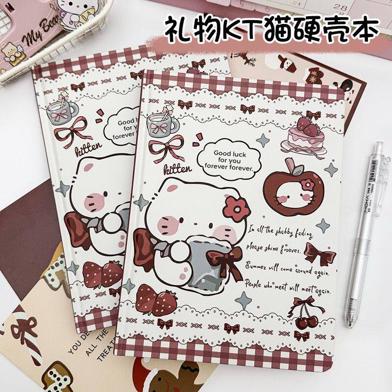 可爱抱枕Kitty猫彩绘A5笔记本
