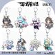 新品 王者钥匙扣王者周边公孙离敖隐铠亚连李白书包挂件礼品