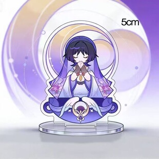 原S游戏自制同人5cm少女哥伦比娅月卡形象立牌散兵桌面周边摆件