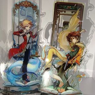 周边亚克力立牌10cm高颜值精致唐晓翼 亚瑟送朋友桌面摆件装饰