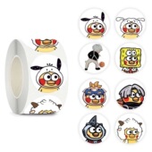 500贴卷鸡你太美小黄鸡蔡徐坤贴纸ikun粉手机壳水杯DIY装 饰贴画