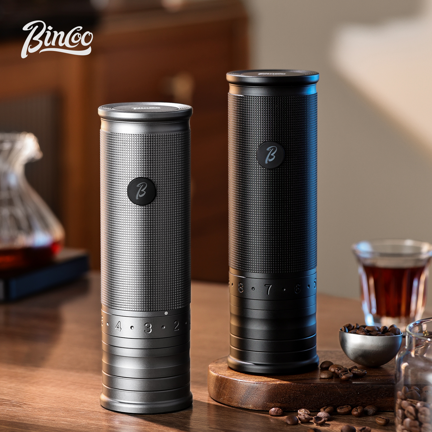 Bincoo户外便携式咖啡豆研磨机