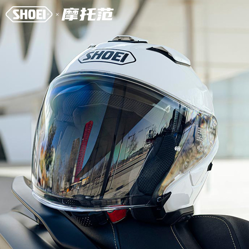 日本SHOEI正品J-Cruise3原装进口摩托车双镜片半盔四三盔春夏头盔