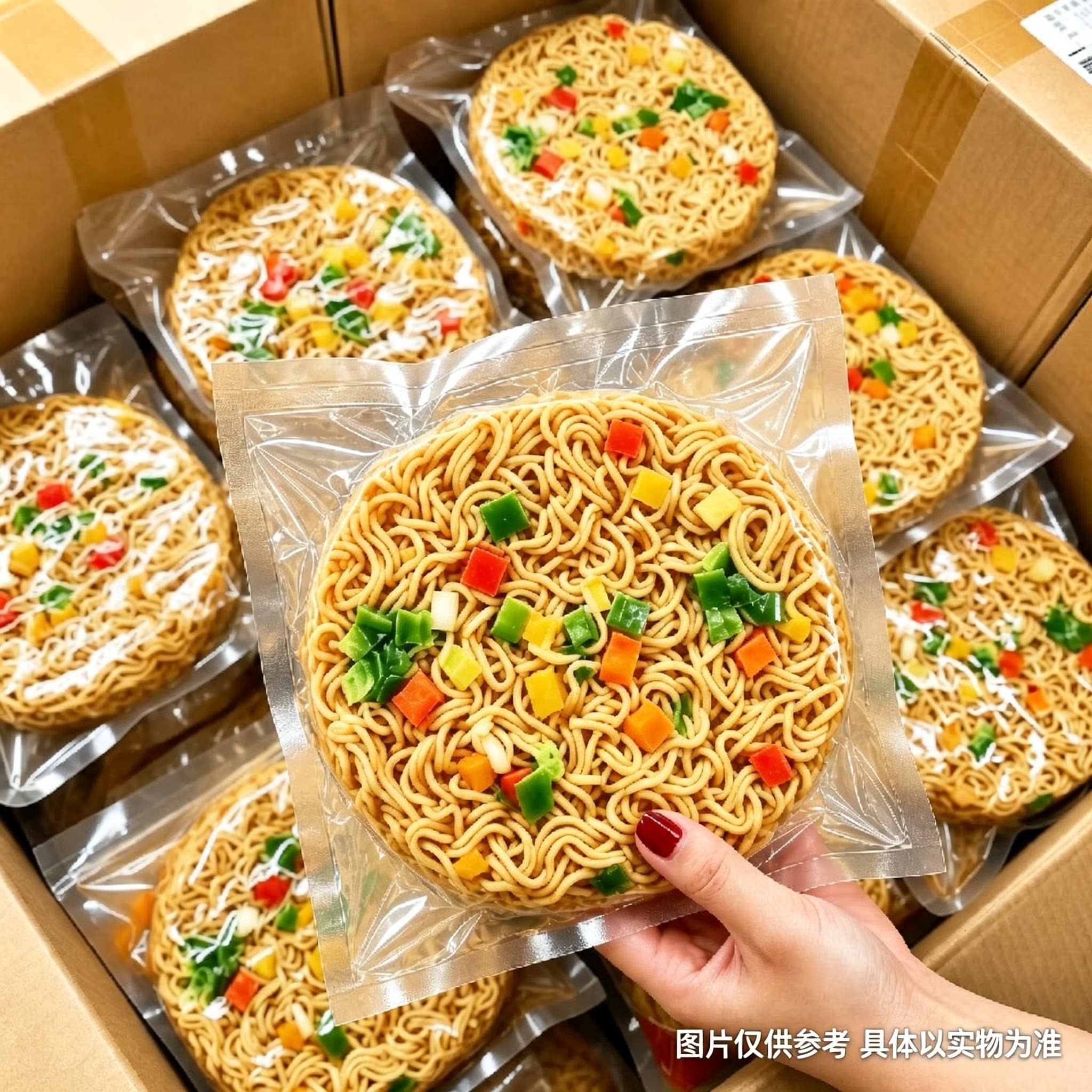 整箱到手60包】铁棍山药面饼冲泡速食代餐粗粮面非油炸早餐方便面