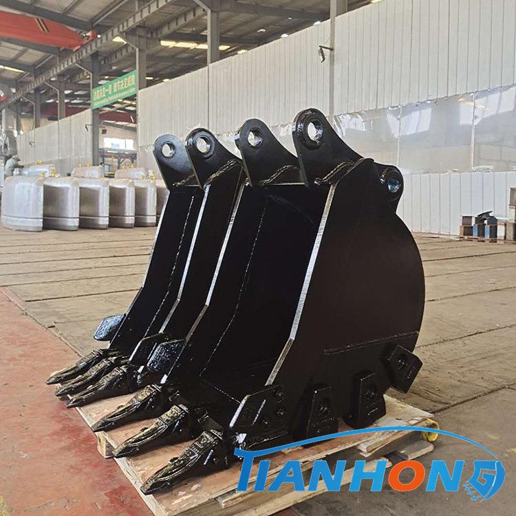 源斗厂家供应卡特彼勒CAT416挖掘机水沟斗沟渠斗一次成型