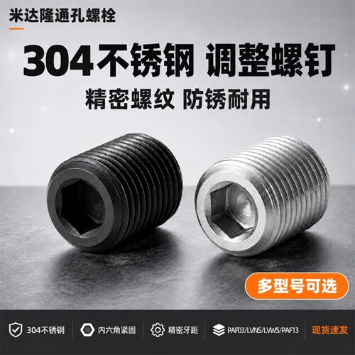 细牙内六角调整螺栓PAF03/PAF13