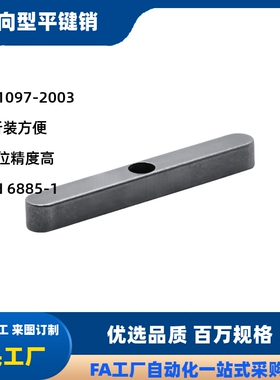 A型BLC61/KESY中间螺纹沉孔型导向型平键 M8 M10 M12 M14 M16 M18
