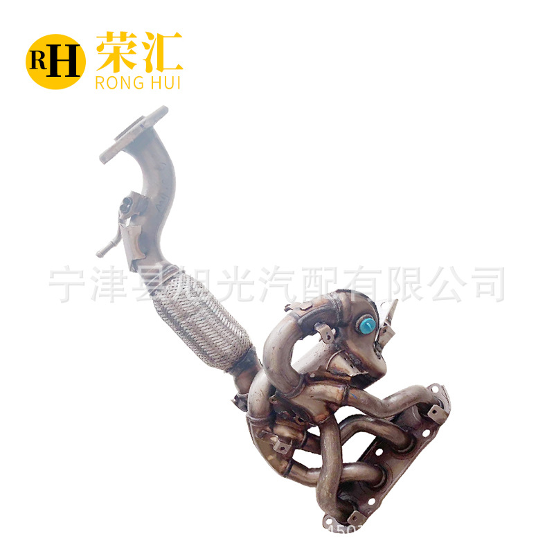 适用马自达阿特兹三元催化器 排气管 尾气净化器 汽车消音器 马六