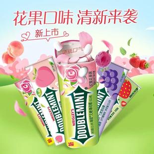 3瓶铁盒清新口气清凉含片零食口香糖果接 新货无糖薄荷糖35粒