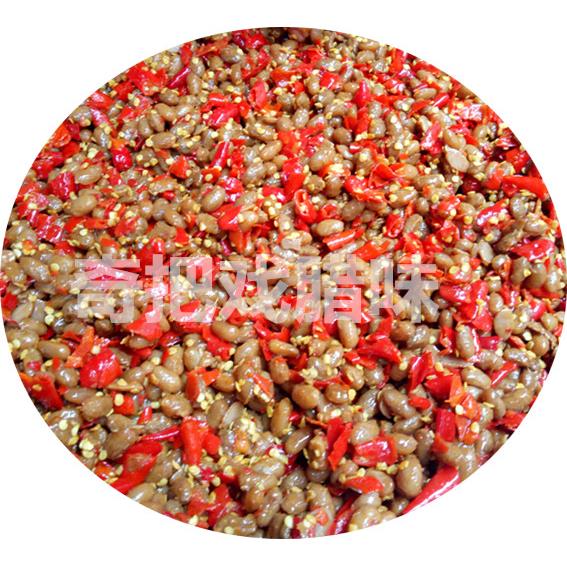 黄豆豉湖南特产豆豉农家香辣黄豆豉开胃豆鼓500g坛子菜臭豆豉