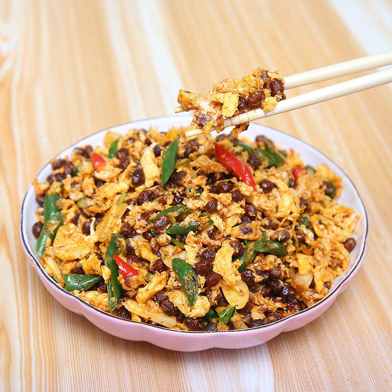 正宗盐豆子徐州特产干盐豆