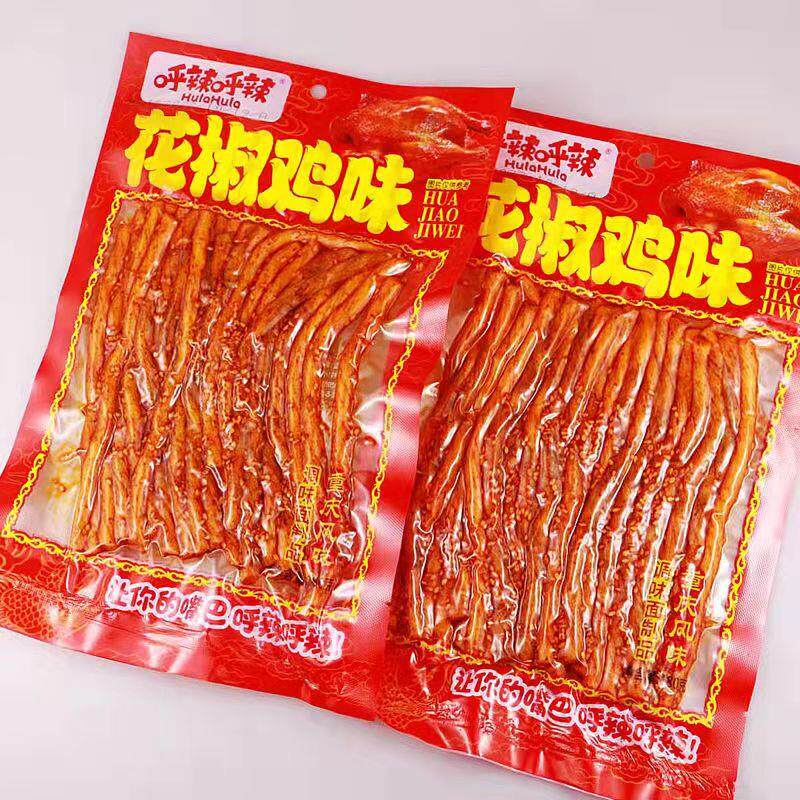 正宗辣条花椒味辣子鸡味口