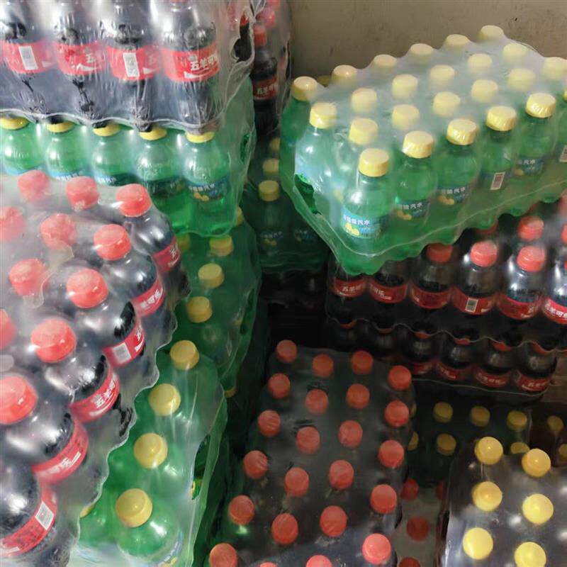 新货五羊小瓶可乐柠檬味橙味碳酸饮料经典汽水245ml瓶迷你装饮品