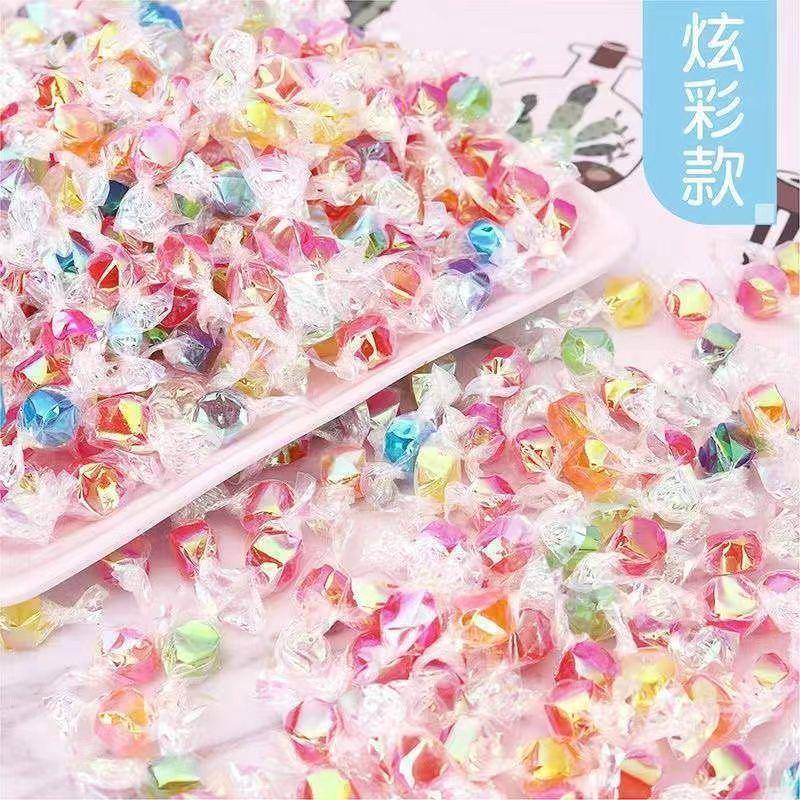 商用糖果炫彩千纸鹤糖果喜糖散装硬糖水果糖小零食酸糖混合味