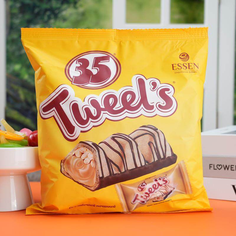 新货俄罗斯原装进口阿孔特奶油流心夹心糖果即食休闲零食包邮独立