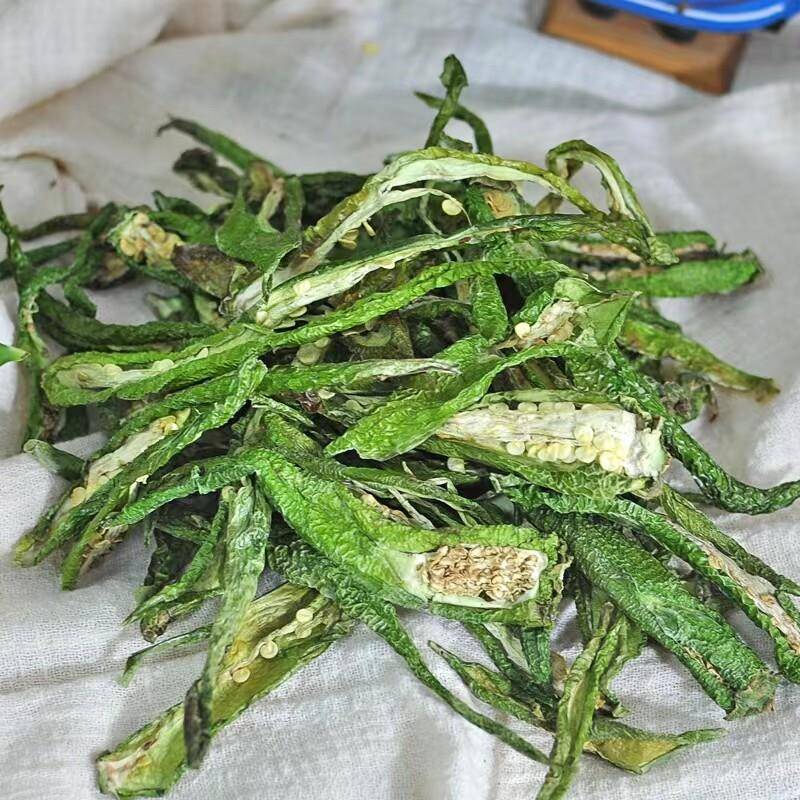 湖南干辣椒青辣椒干 干辣椒丝 干青椒 湖南土特产本地特色 农