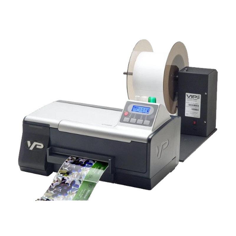 VIPCOLORVP495化工GHS外箱红酒瓶贴园艺冷冻饮料彩色标签打印机