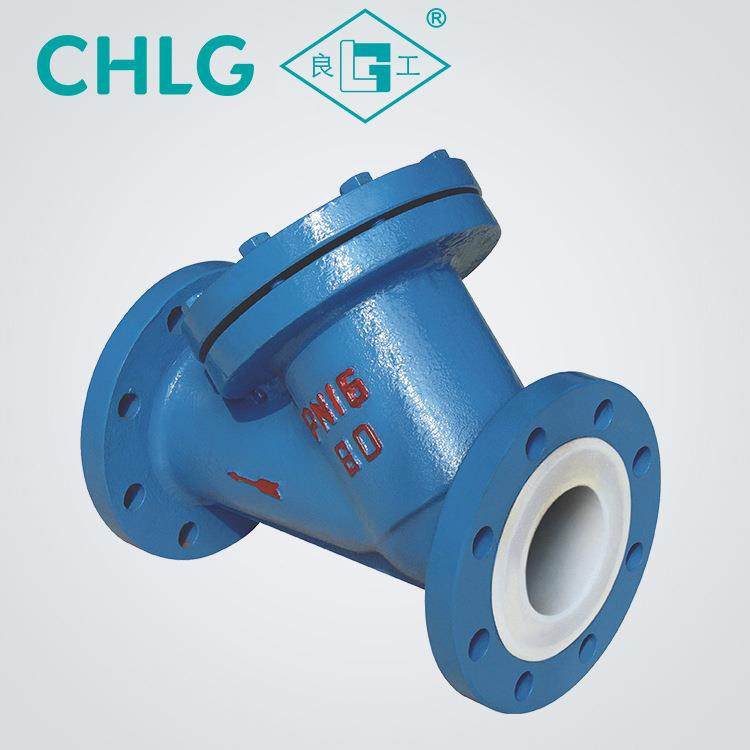 衬氟过滤器GL43F46-16CY型法兰过滤器耐酸碱腐蚀衬氟过滤器,机械设备,过滤设备,淘宝优惠券,粉丝福利购,淘宝优惠卷