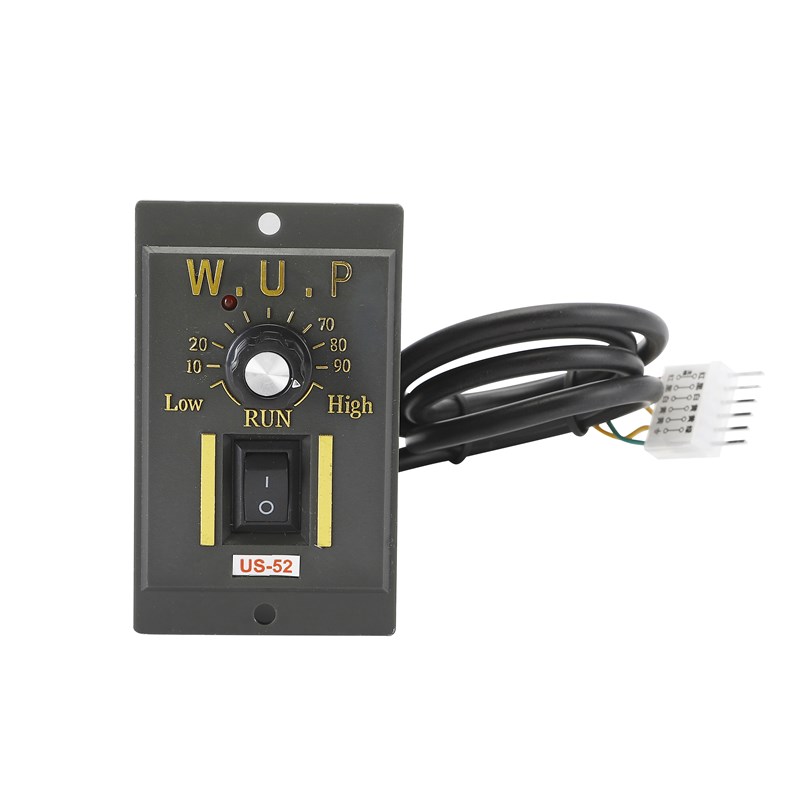 电机调速器us-52变速单相220v交流通用马达调速器正反转6-250W*