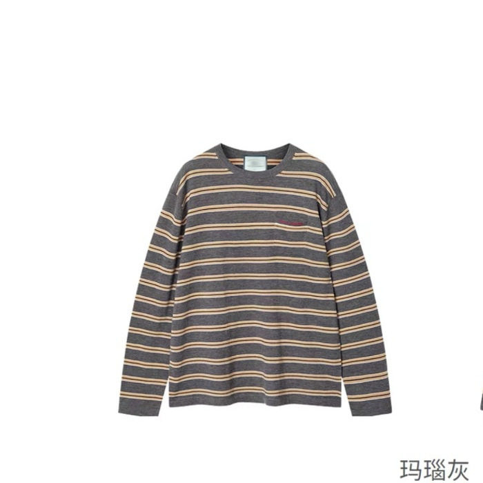 鼎尖嫡柜1990+精纺羊绒羊毛条纹