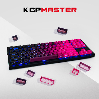 KCPMASTER玫红色OEM键帽