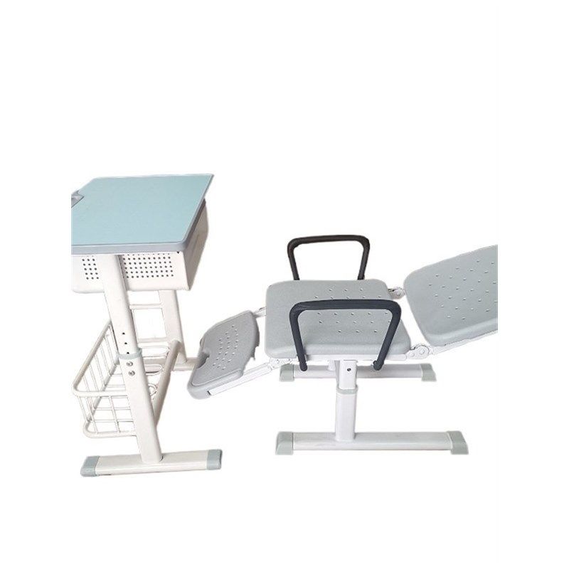 中小学生午休课桌椅可躺睡ABS塑料可升降学生课桌椅学校午睡椅子