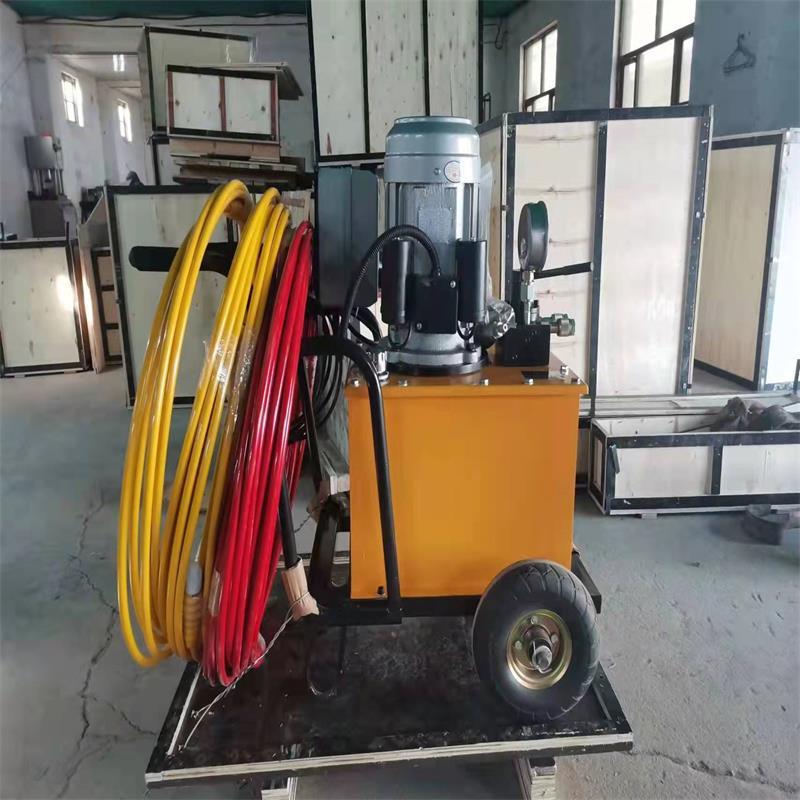 一机多枪岩石劈裂机4kw电动液压分裂机 矿山爆破碎分裂机劈裂机