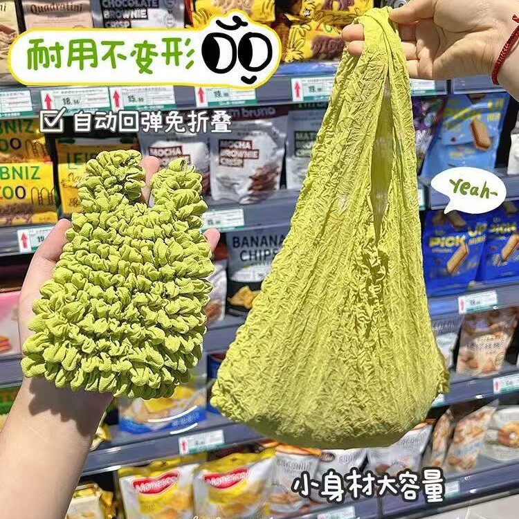 可伸缩无纺布手提袋便携购物袋包