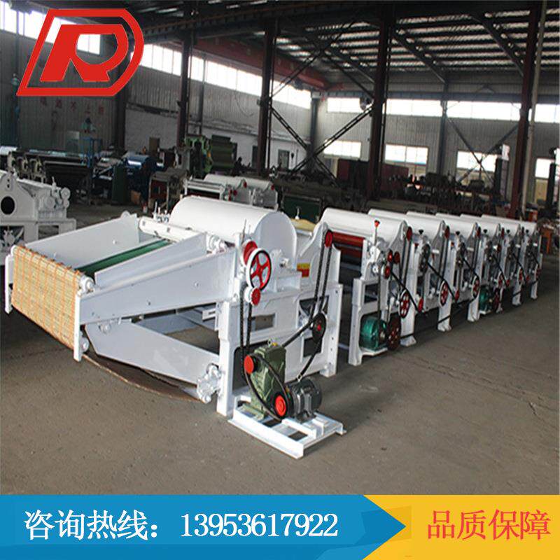 纺织废料无纺布开松清弹一体机棉花开花机清弹机设备