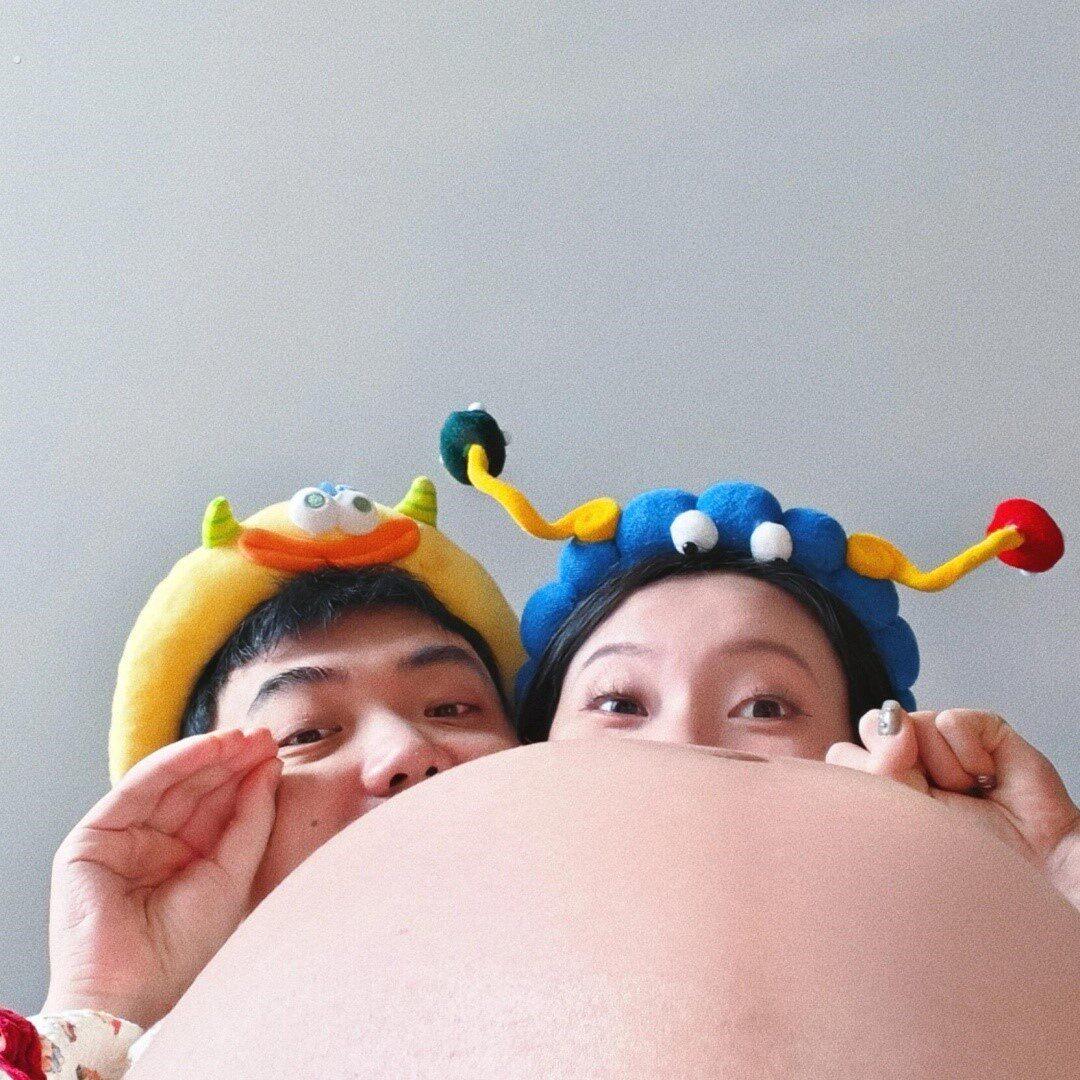 【孕妇拍照道具】可爱搞怪扭扭棒发箍高颅顶外出发箍洗脸化妆发夹