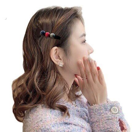 浏海发夹前额发夹发夹韩国精致侧边边夹少女小夹子头饰卡子女碎发