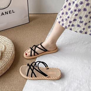 2031巨好看鞋子可穿上班的拖鞋舒服不累脚的鞋子今年夏天凉鞋海边