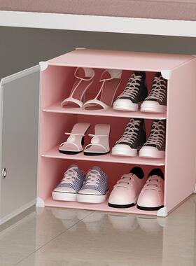 学生宿舍寝室shoerack床底鞋架子门口室内收纳鞋盒窄小型简易鞋柜