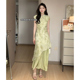 STUDIO 新中式 国风改良旗袍连衣裙女夏季 JIAHUI 穿女修身 气质长裙